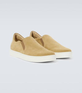 Manolo Blahnik Nadores suede sneakers