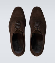 Manolo Blahnik Witney suede brogues