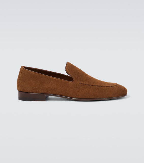 Manolo Blahnik Truro suede loafers