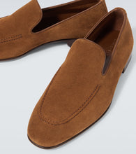 Manolo Blahnik Truro suede loafers
