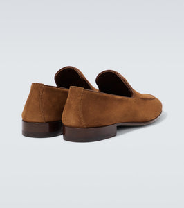 Manolo Blahnik Truro suede loafers
