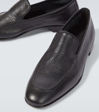 Manolo Blahnik Truro leather loafers