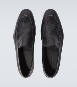 Manolo Blahnik Truro leather loafers