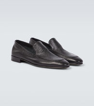Manolo Blahnik Truro leather loafers