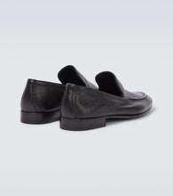 Manolo Blahnik Truro leather loafers
