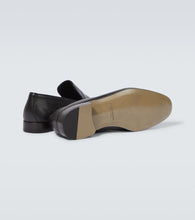 Manolo Blahnik Truro leather loafers
