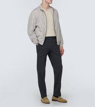 Manolo Blahnik Perry suede loafers