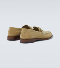 Manolo Blahnik Perry suede loafers