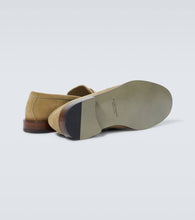 Manolo Blahnik Perry suede loafers