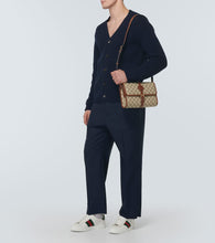 Gucci Ace Web Stripe leather sneakers