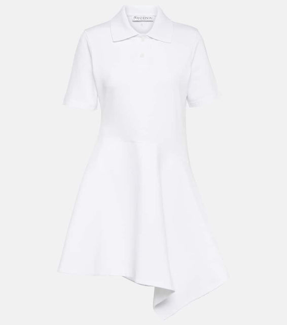 JW Anderson Asymmetric knitted minidress
