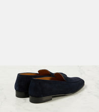 The Row Sophie suede loafers
