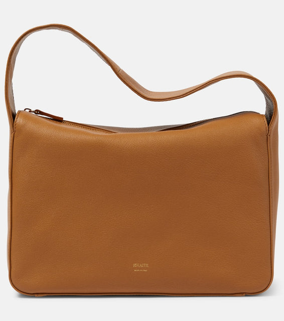 Khaite Elena leather shoulder bag. Shop Khaite Shoulder Bags for women now.