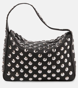 Khaite Elena Small studded leather shoulder bag. Shop Khaite Shoulder Bags for women now.