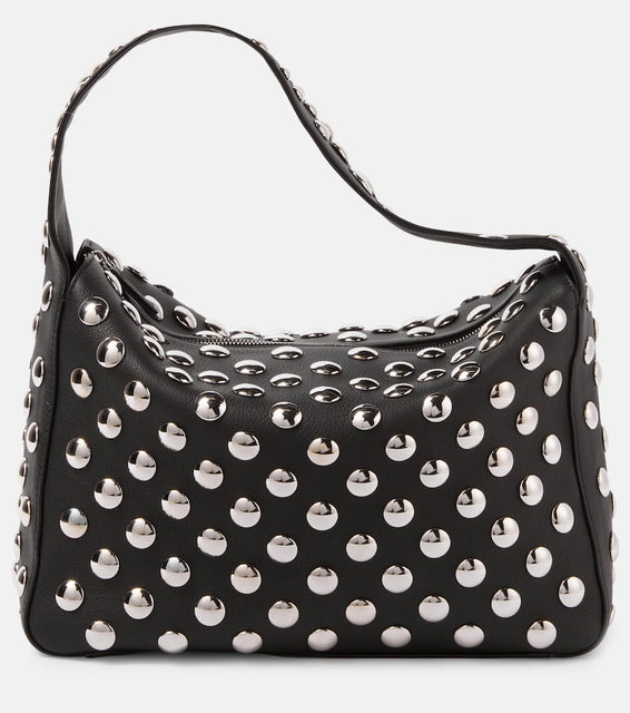Khaite Elena Small studded leather shoulder bag. Shop Khaite Shoulder Bags for women now.