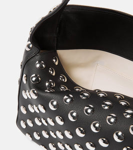 Khaite Elena Small studded leather shoulder bag