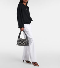 Khaite Elena Small studded leather shoulder bag