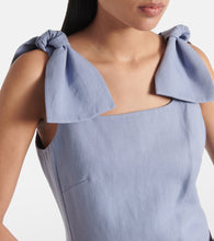 Chloe Linen midi dress