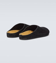 The Row Hugo suede clogs