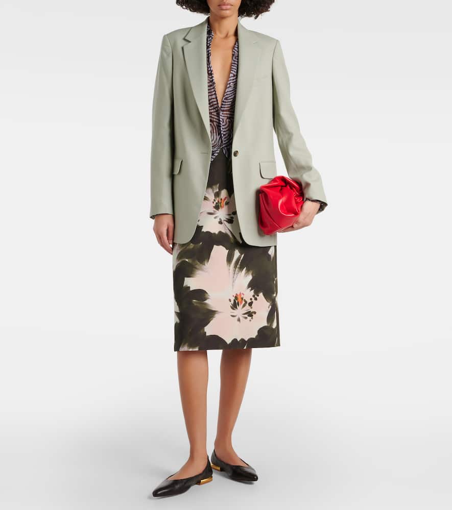 Dries Van Noten Leather ballet flats