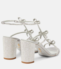 Rene Caovilla Caterina bow-detail embellished sandals