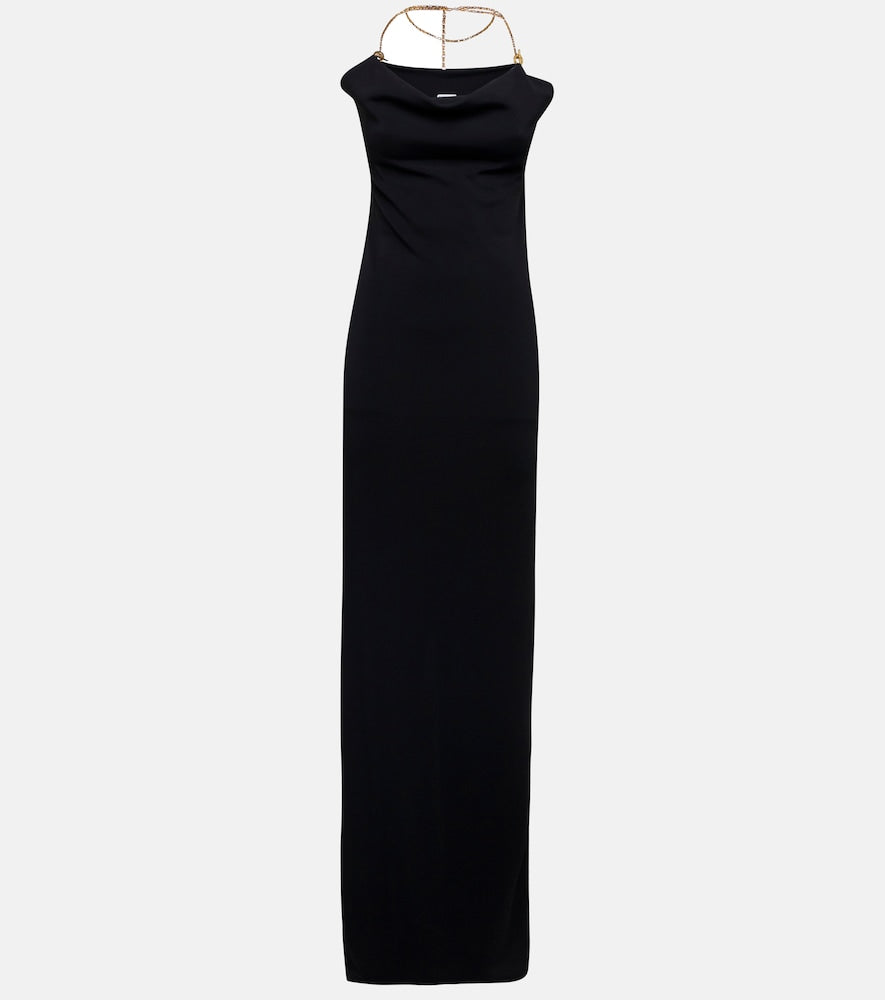 Bottega Veneta Chain-detail gown. Bottega Veneta 链条装饰礼服