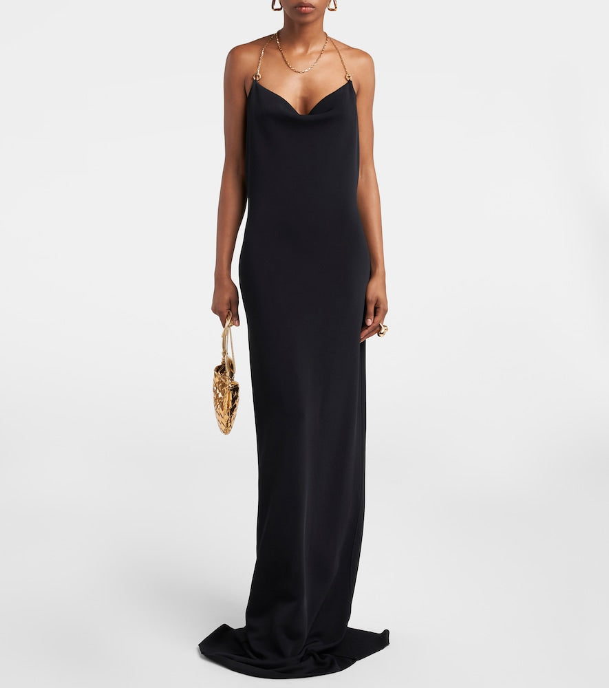 Bottega Veneta Chain-detail gown