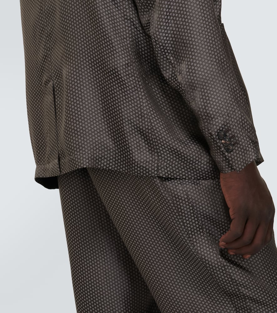 Giorgio Armani Jacquard suit jacket