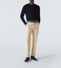 Zegna Triple Stitch suede sneakers