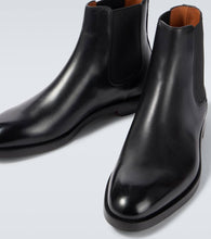 Zegna Leather Chelsea boots