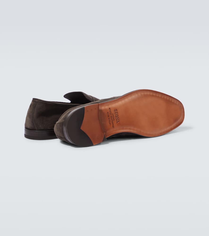 Zegna L'Asola suede loafers