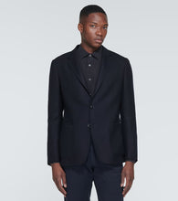 Zegna Single-breasted wool blazer