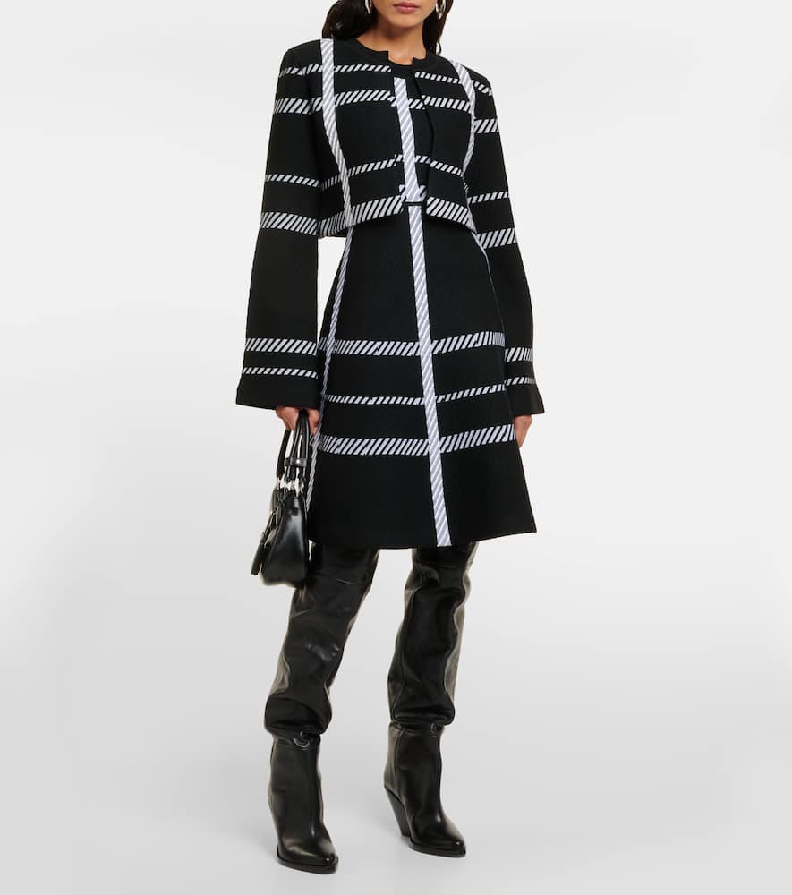 Dorothee Schumacher Checked midi dress