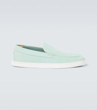 Christian Louboutin Varsiboat leather boat shoes