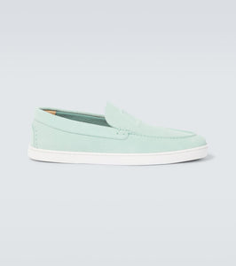 Christian Louboutin Varsiboat leather boat shoes