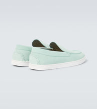 Christian Louboutin Varsiboat leather boat shoes