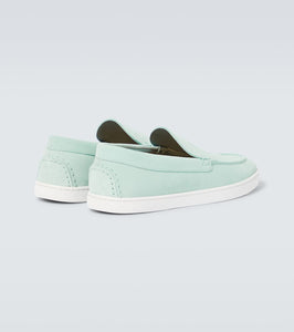 Christian Louboutin Varsiboat leather boat shoes