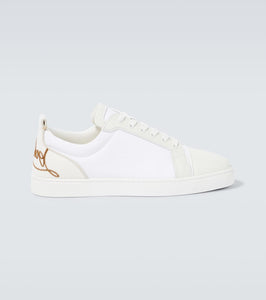 Christian Louboutin Fun Louis Junior leather sneakers