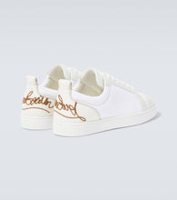 Christian Louboutin Fun Louis Junior leather sneakers