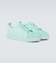 Christian Louboutin Louis Junior Spikes leather sneakers