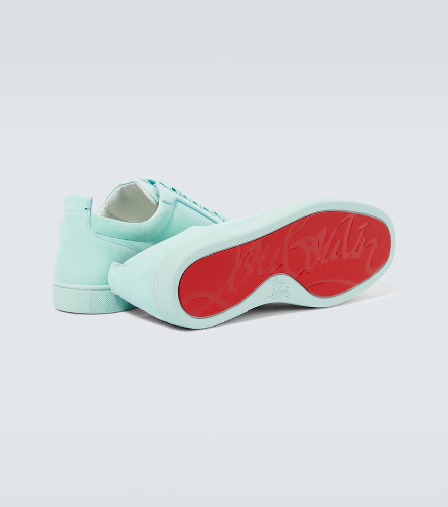 Christian Louboutin Louis Junior Spikes leather sneakers