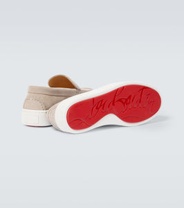 Christian Louboutin Paqueboat suede boat shoes