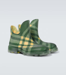 Burberry Burberry Check rain boots