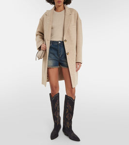 Isabel Marant Denvee suede cowboy boots
