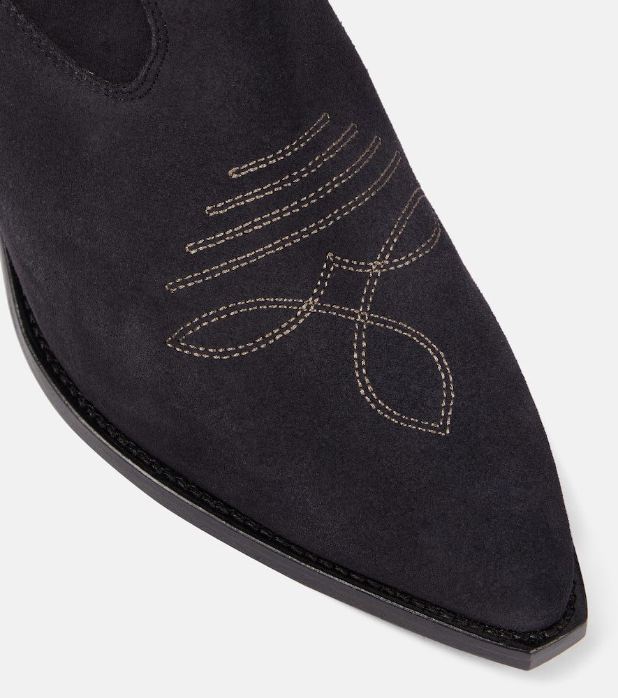 Isabel Marant Denvee suede cowboy boots