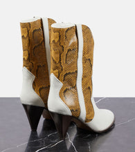 Isabel Marant Witney snake-effect leather ankle boots
