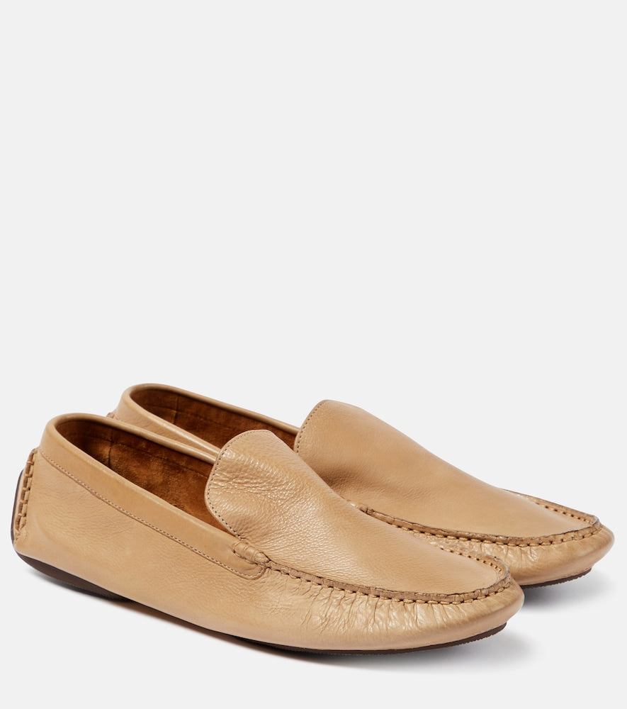 The Row Lucca leather loafers - The Row Lucca 皮革乐福鞋