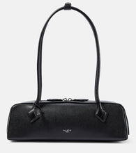 Alaia Le Teckel leather shoulder bag. Shop Alaia Shoulder Bags for women now.