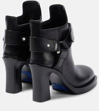 Burberry Stirrup leather ankle boots