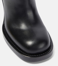 Burberry Stirrup leather ankle boots